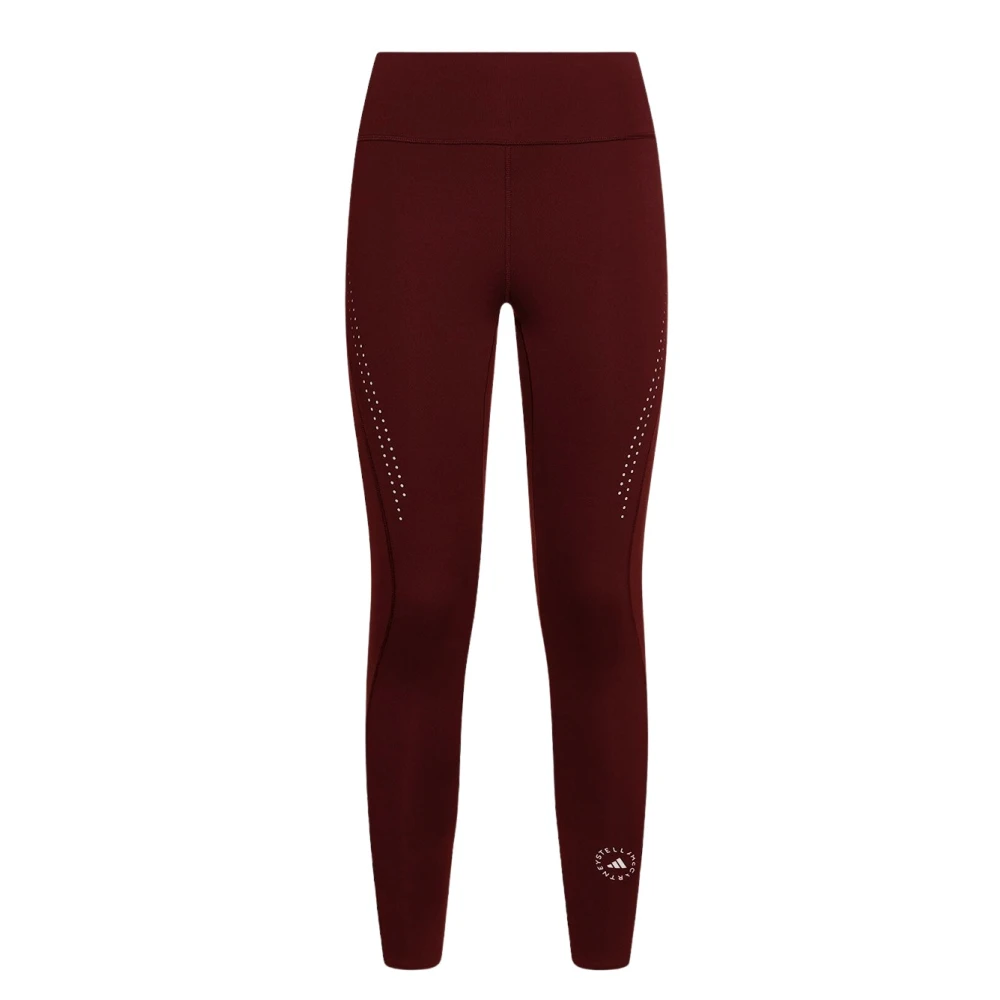 Adidas by stella mccartney Optime Legging van Polyester Red Dames