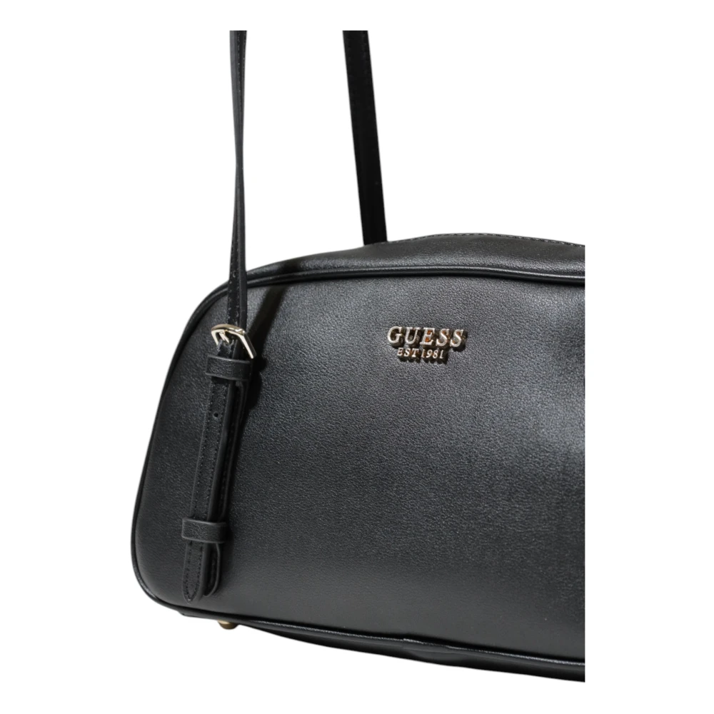 Guess Lente Zomer Middelgrote Tassen Collectie Black Dames
