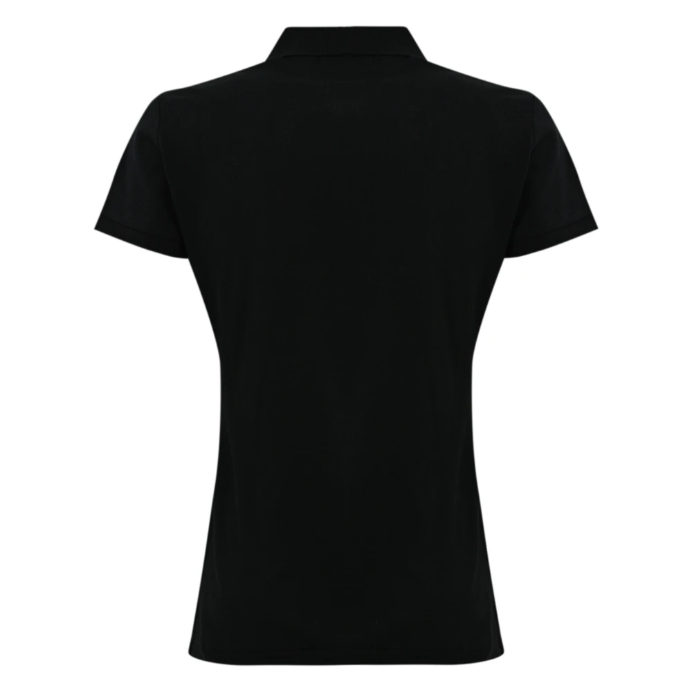 Ralph Lauren Dames Polo Piquet T-shirt Zwart Black Dames