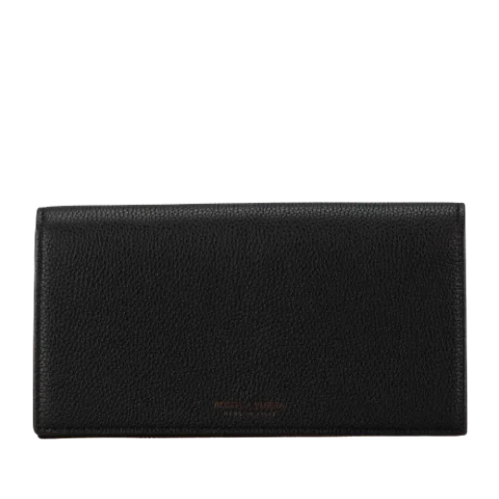 Bottega Veneta Vintage Pre-owned Leather home-office Black Dames