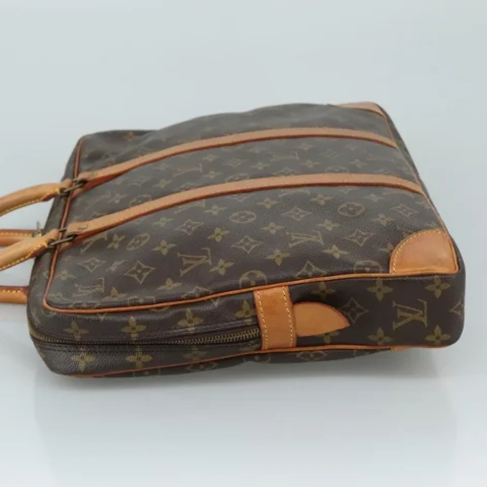 Louis Vuitton Vintage Pre-owned Canvas briefcases Brown Dames