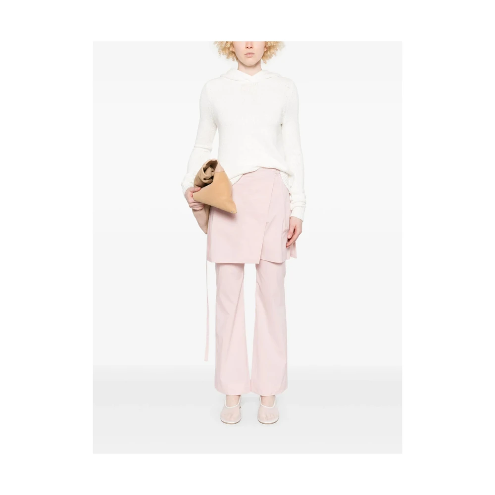 LOW Classic Lichtroze Broek met Strikceintuur Pink Dames