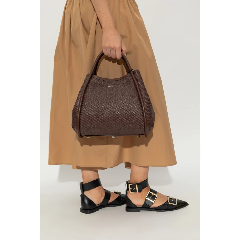 Max Mara Handtas Summermarine Klein Brown Dames