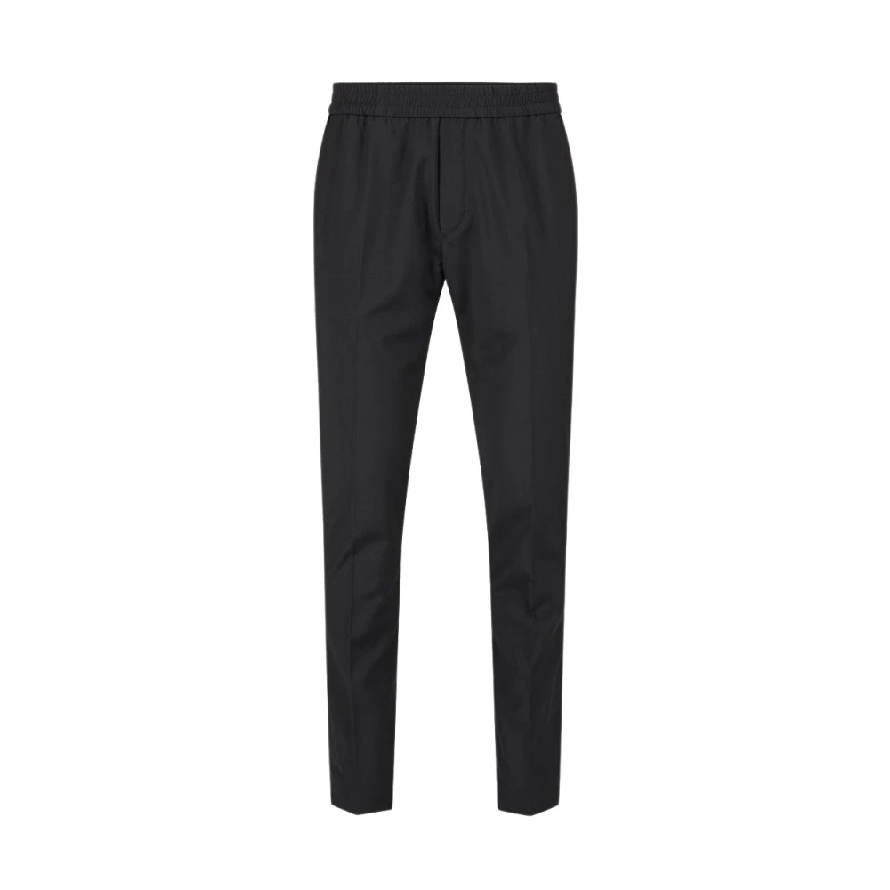 Iceberg Wollen broek met logo Black Heren