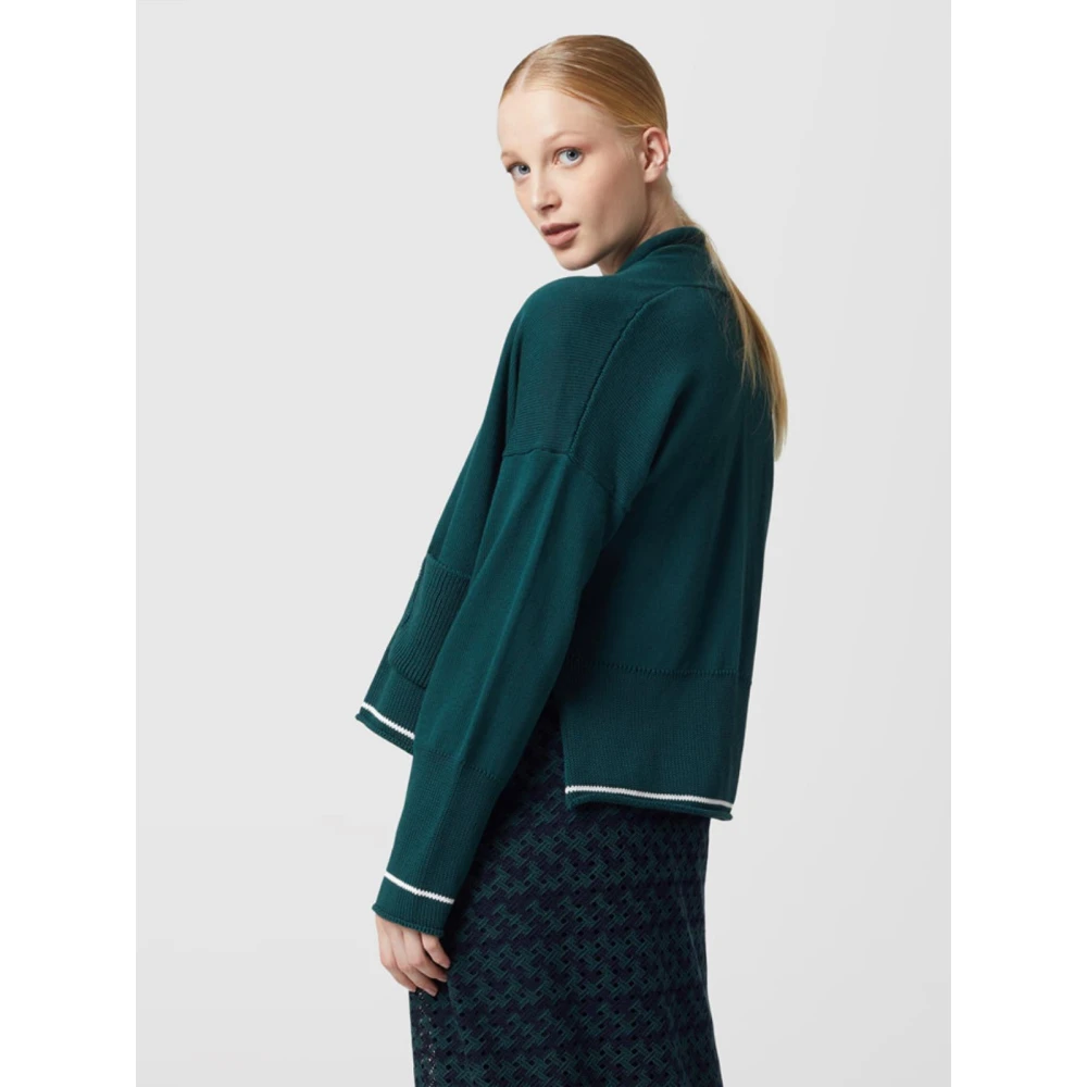 Alpha Studio Dames Cardigan Green Dames
