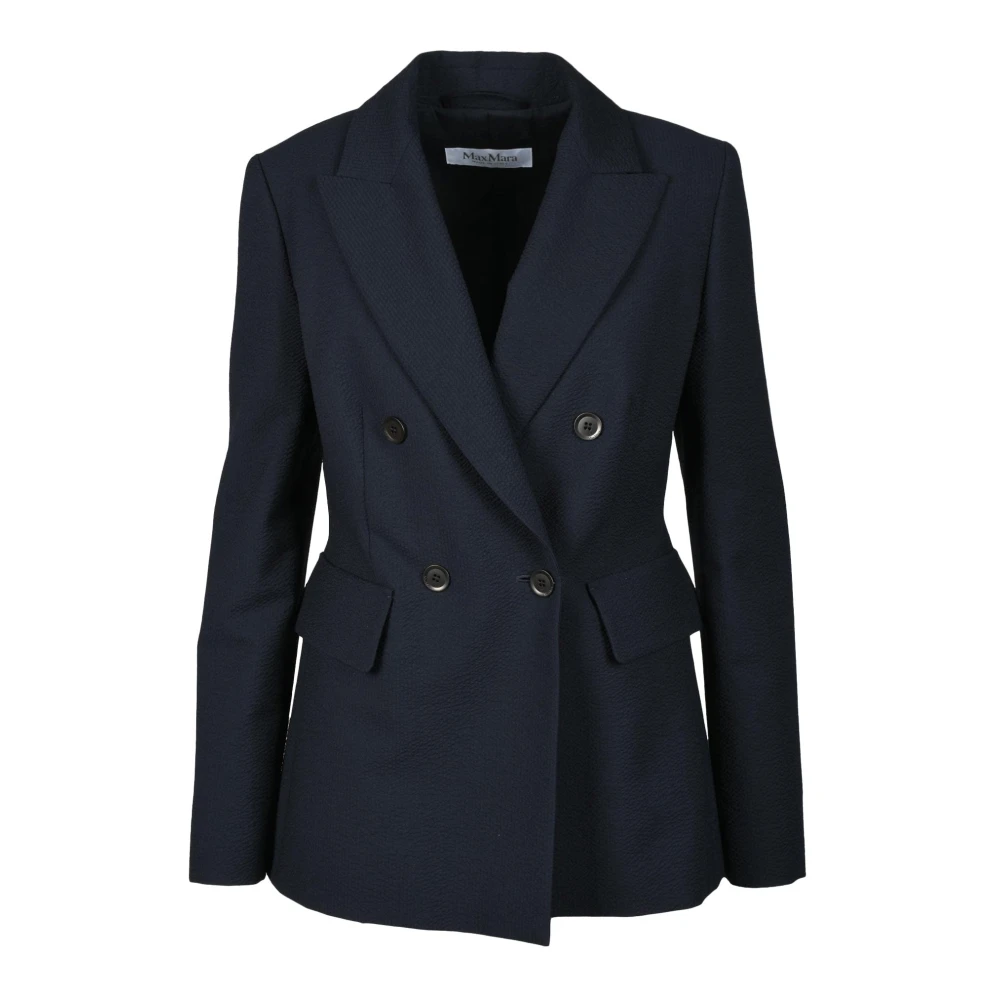 Max Mara Jas Black Dames
