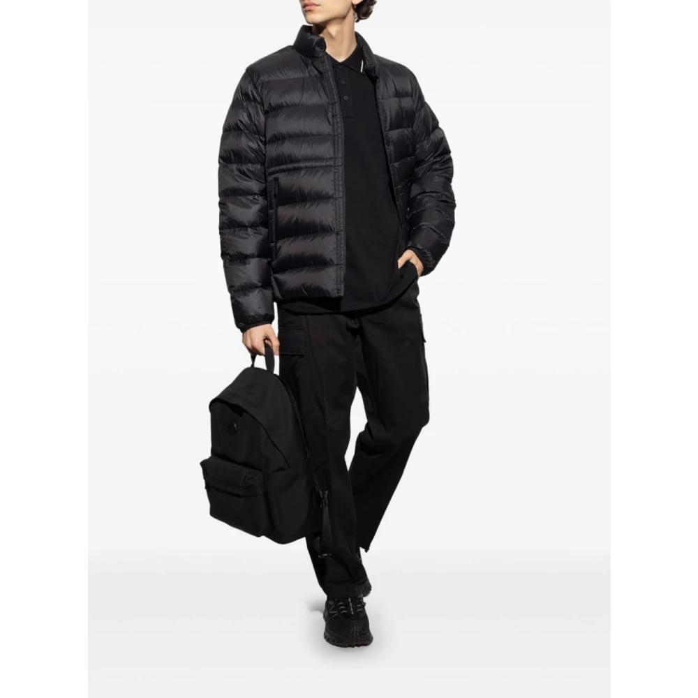 Moncler Zwarte Cargo Broek Black Heren