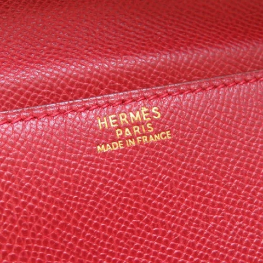 Hermès Vintage Pre-owned Fabric clutches Red Dames