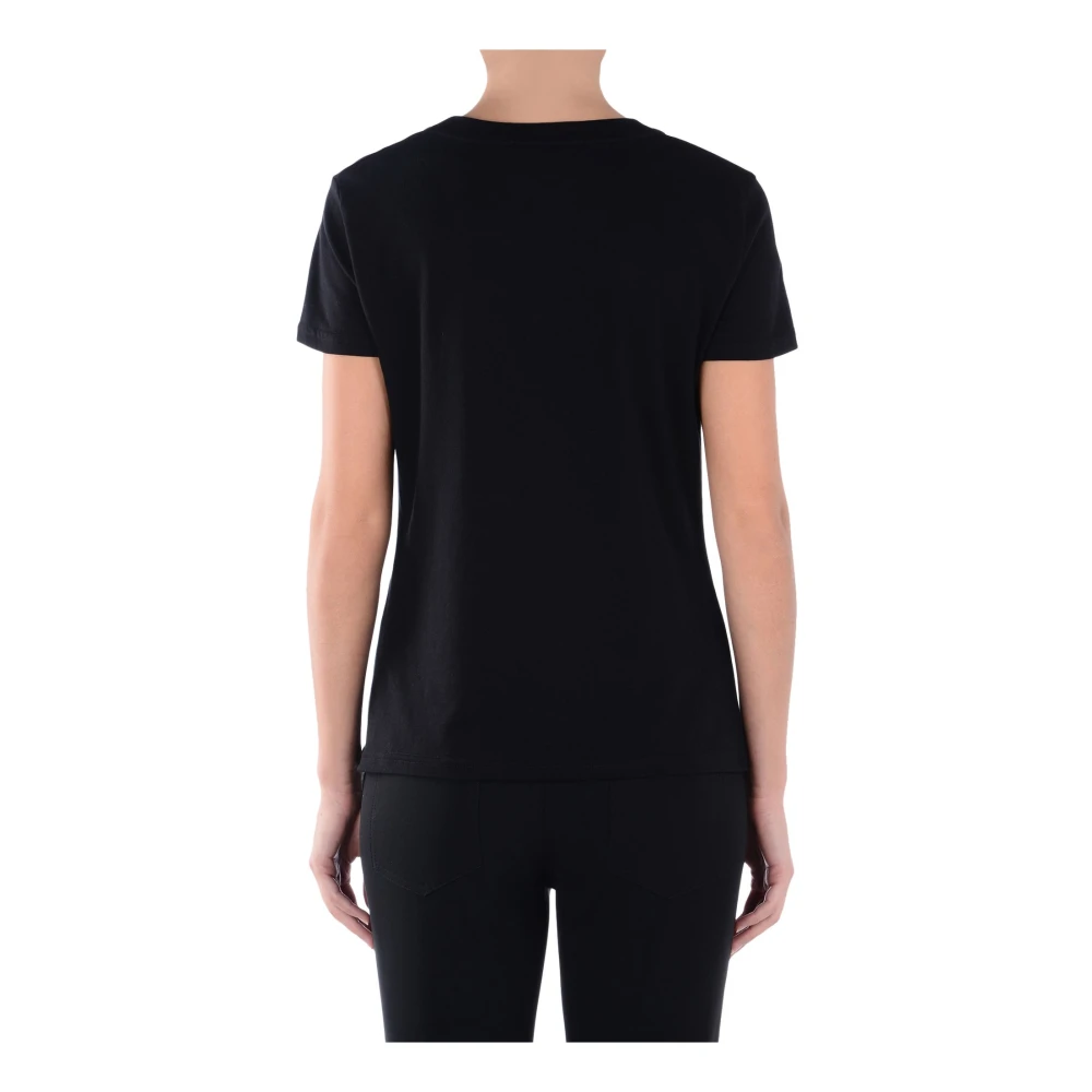 Moschino Casual Katoenen T-shirt Black Dames