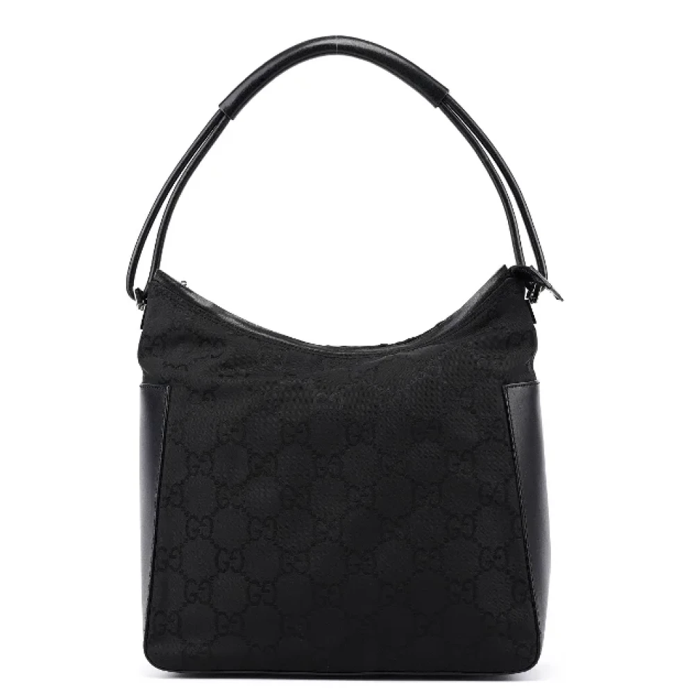 Gucci Vintage Pre-owned Leather handbags Black Dames
