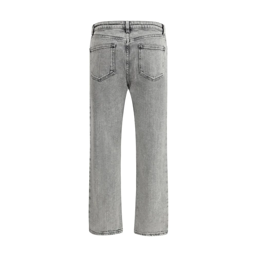 Fabiana Filippi Vintage Gewassen Straight Leg Jeans Gray Dames