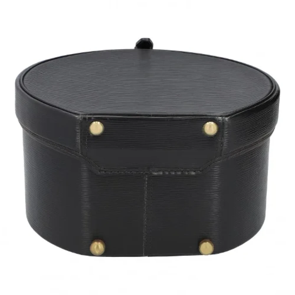 Louis Vuitton Vintage Pre-owned Leather travel-bags Black Dames