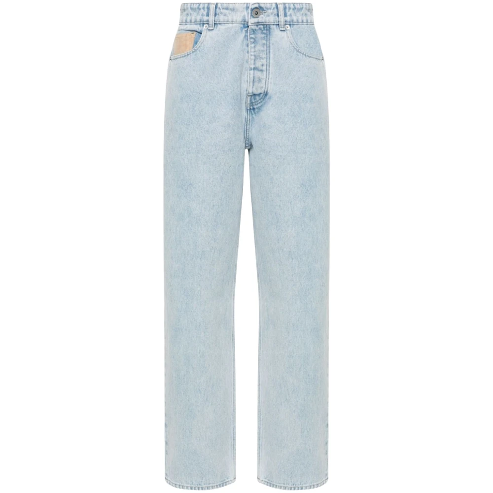 Drole de Monsieur Heldere Blauwe Jeans voor Mannen Blue Heren