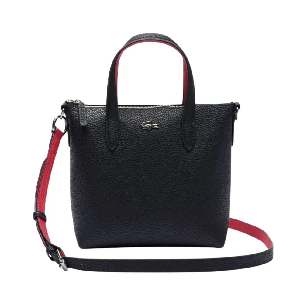 Lacoste Donna Nero Anna Tote
