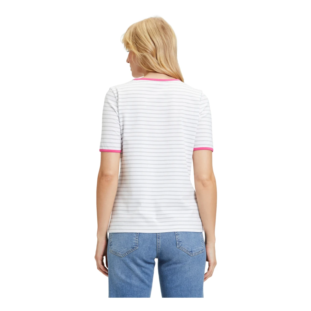 Betty Barclay Gestreept T-shirt met Ronde Hals Multicolor Dames