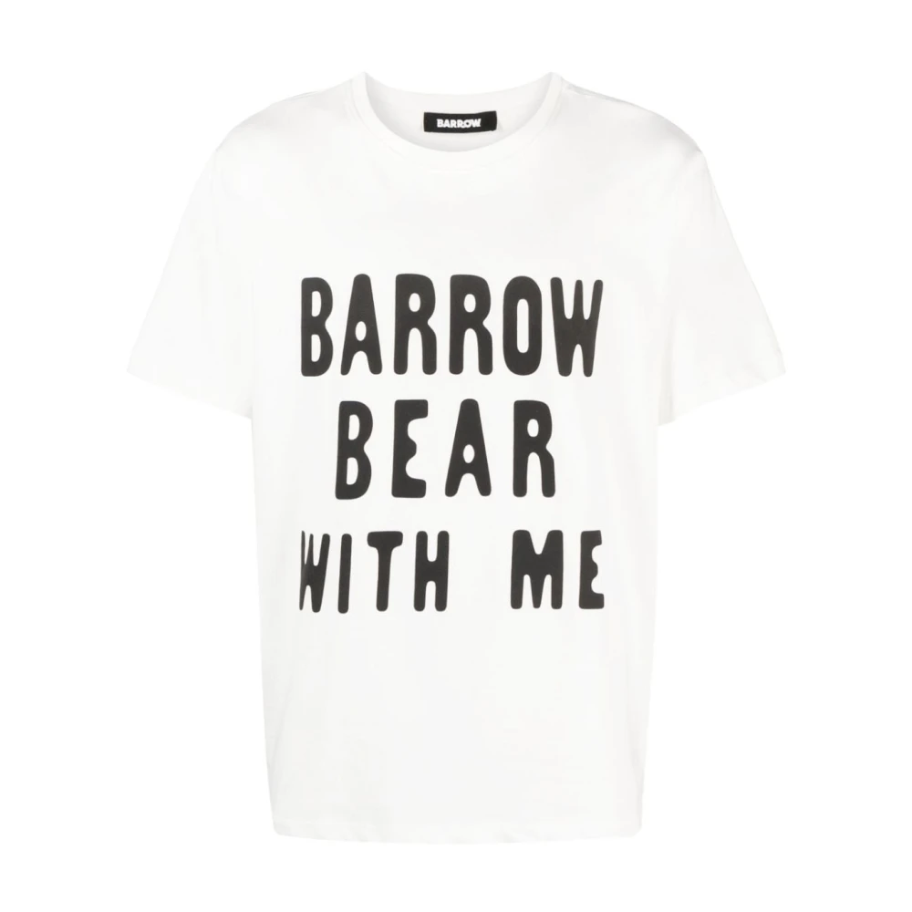 Barrow Jersey T-Shirt 002 White Heren
