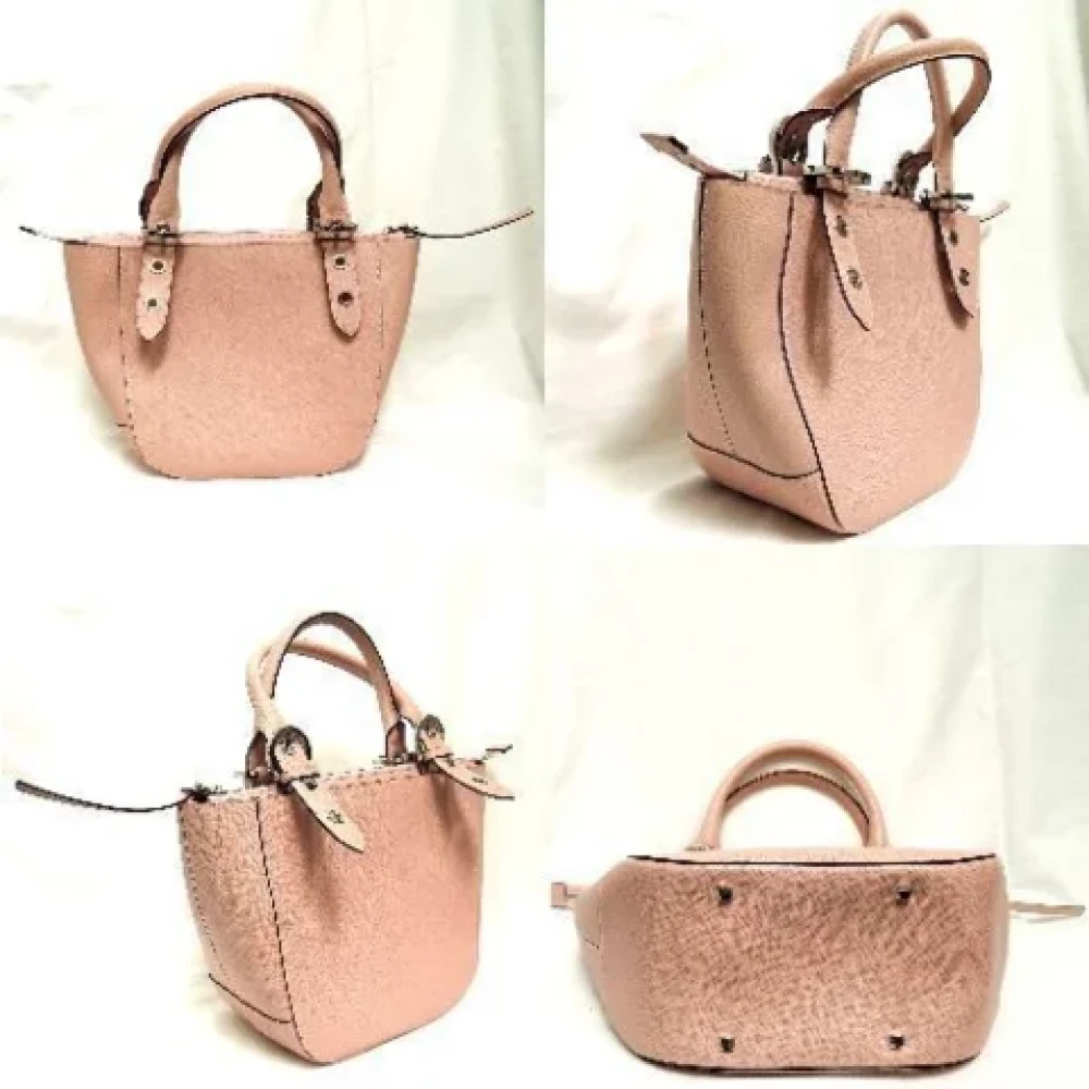 Salvatore Ferragamo Pre-owned Fabric totes Pink Dames