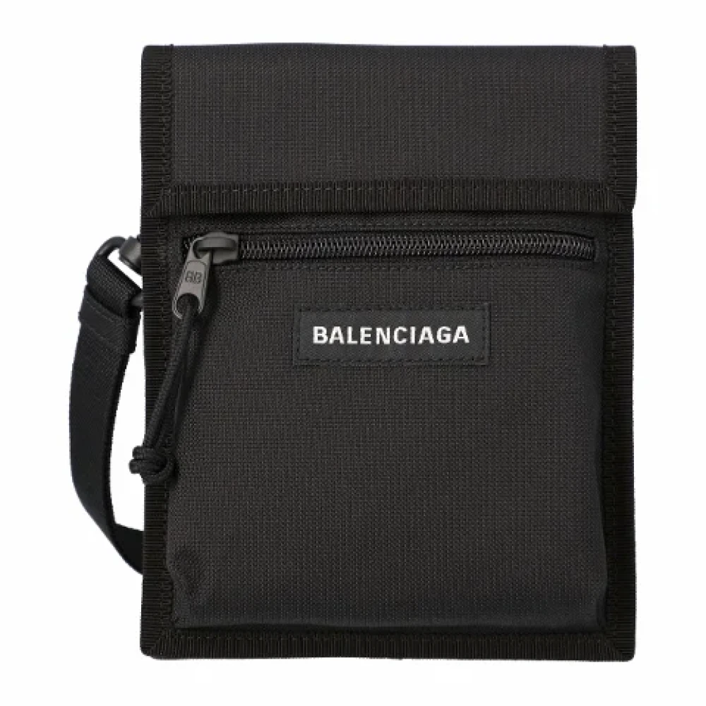 Balenciaga Nylon crossbody-bags Black Dames