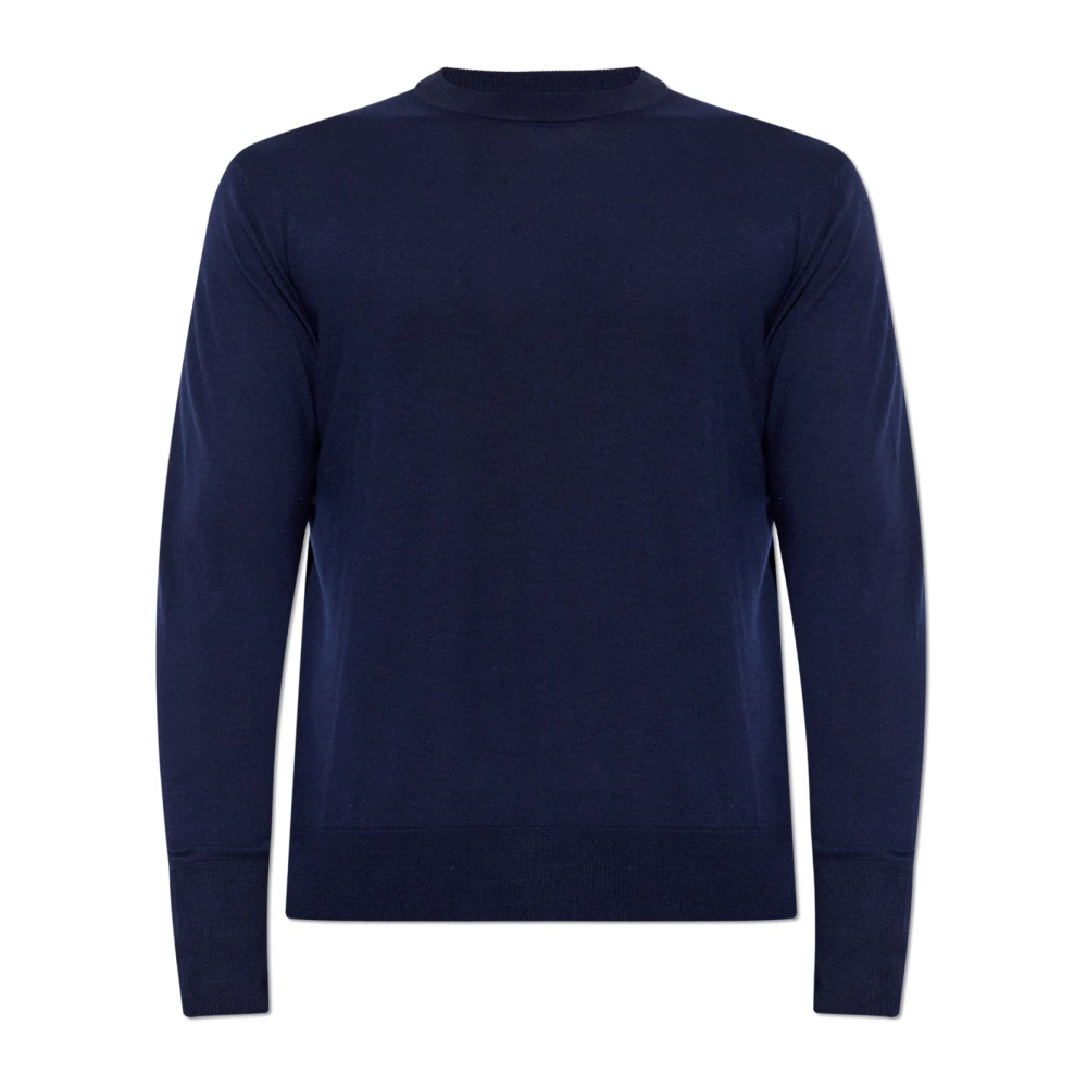 Eleventy Hombre Azul - Suéter De Lana Con Cuello Redondo - Knitwear - Xl