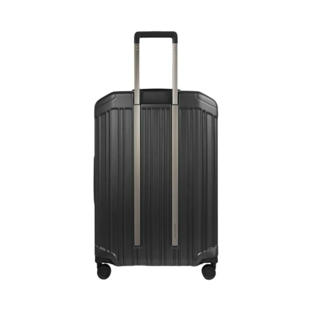 Piquadro Stijlvolle Reistrolley Tas Black Unisex