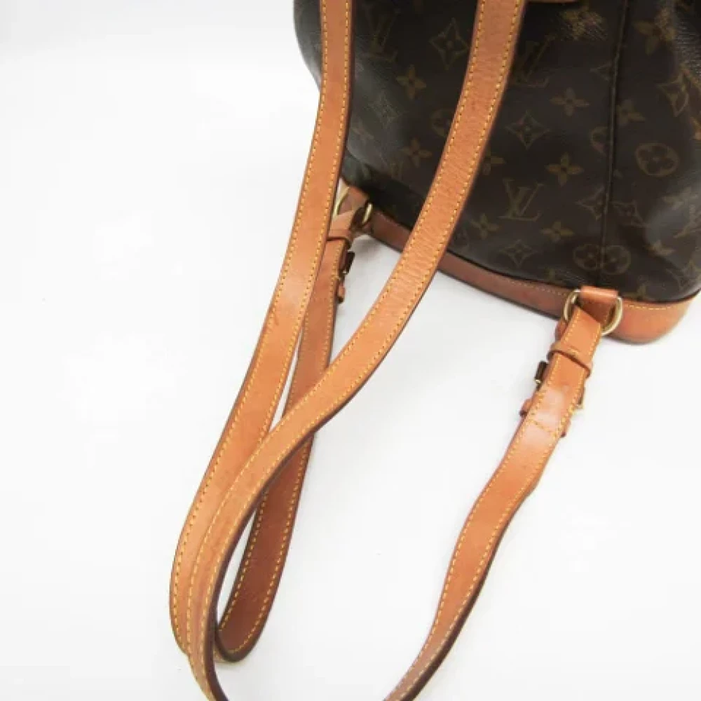 Louis Vuitton Vintage Pre-owned Canvas backpacks Brown Dames