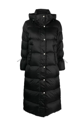 Svart Puffer & Down Coat