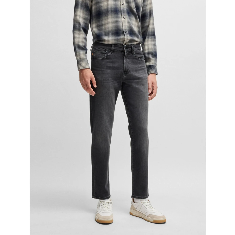 Hugo Boss Slim Onyx Zwarte Jeans Black Heren