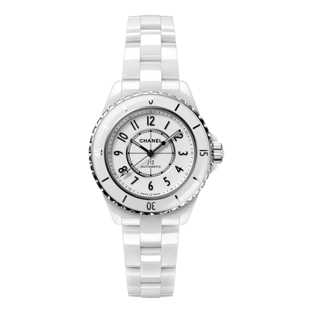 Chanel Klocka J12 Kaliber 12.2, 33 mm White, Dam