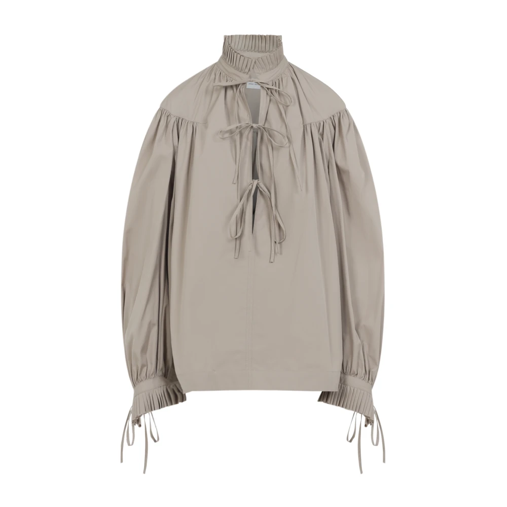 Dries Van Noten Women's Beige Catya Shirt - M - Blouses & Shirts