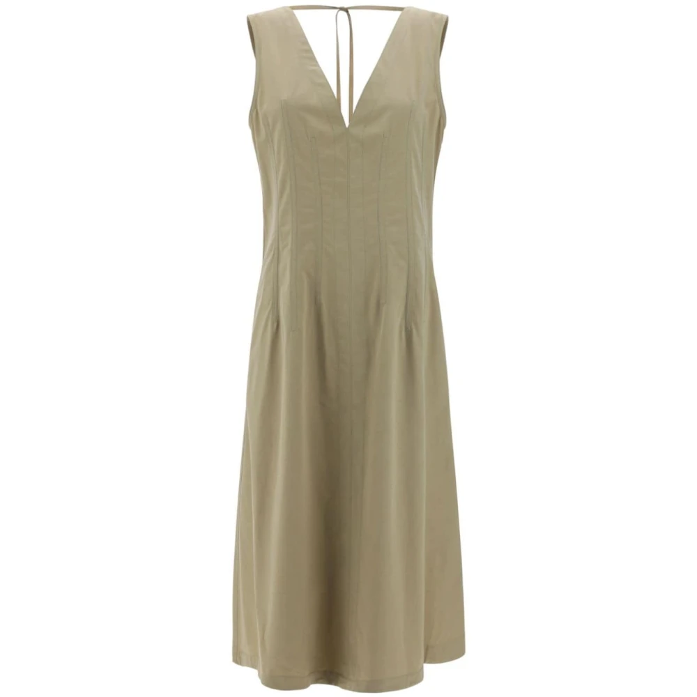 Bottega Veneta Elegante Jurken voor Vrouwen Beige Dames