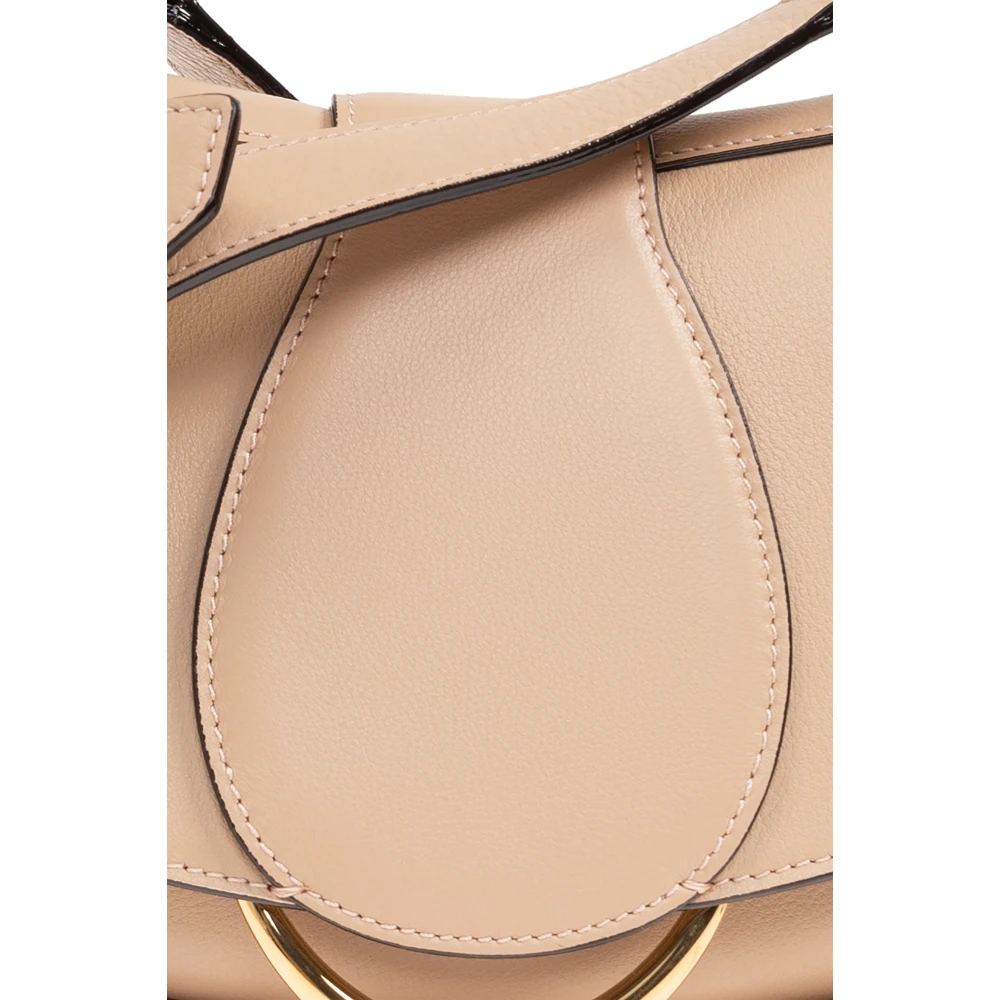 Chloé Schoudertas Ride Klein Beige Dames