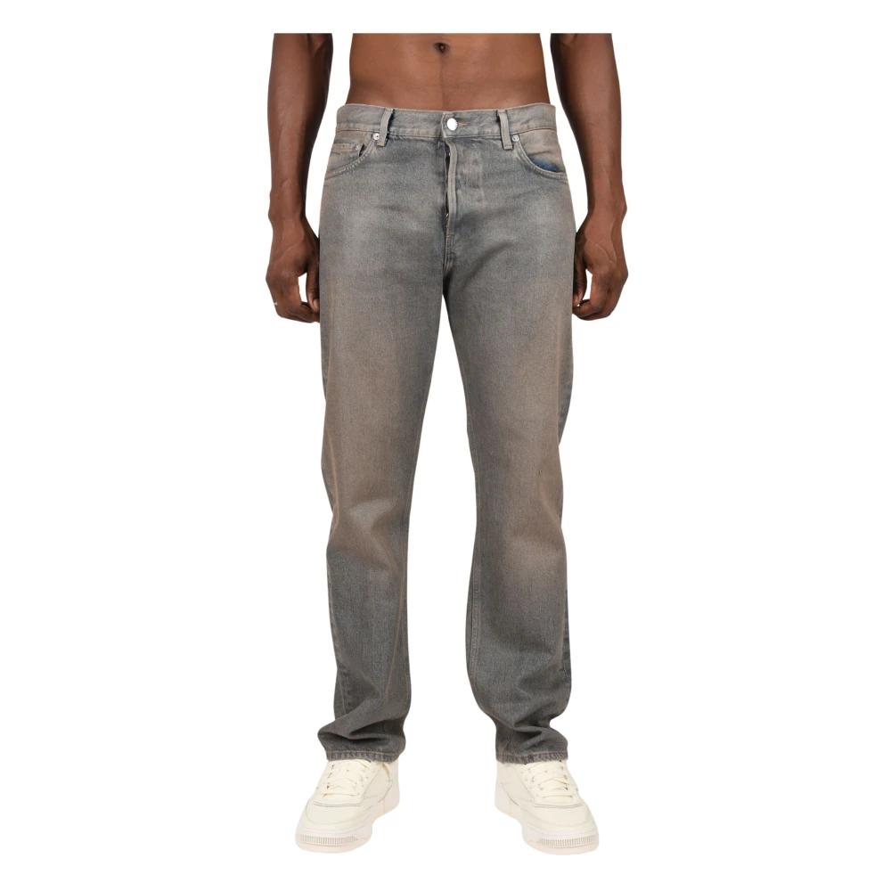 Haikure Men's Blue Straight Jeans "Blake" - Image 2