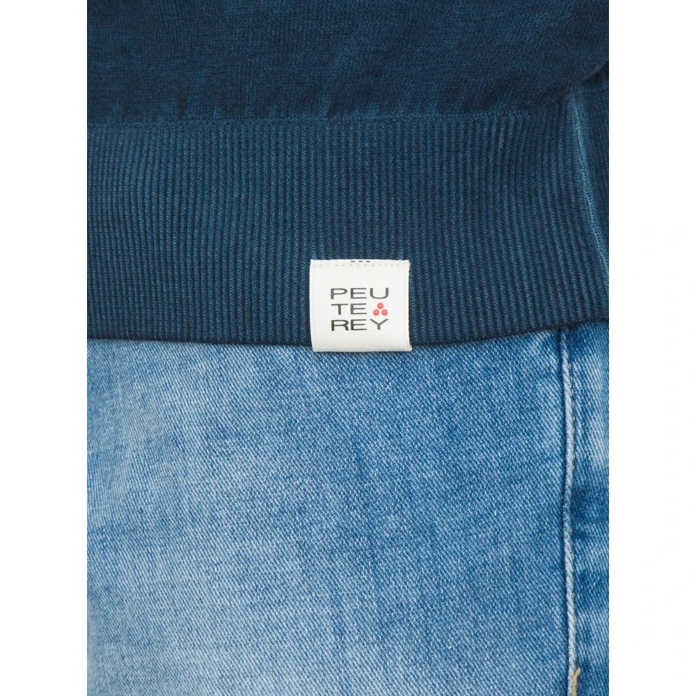 Peuterey Blauw Polo Shirt Blue Heren