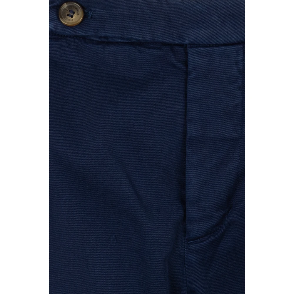 Entre amis Straight Leg Chino's voor Mannen Blue Heren