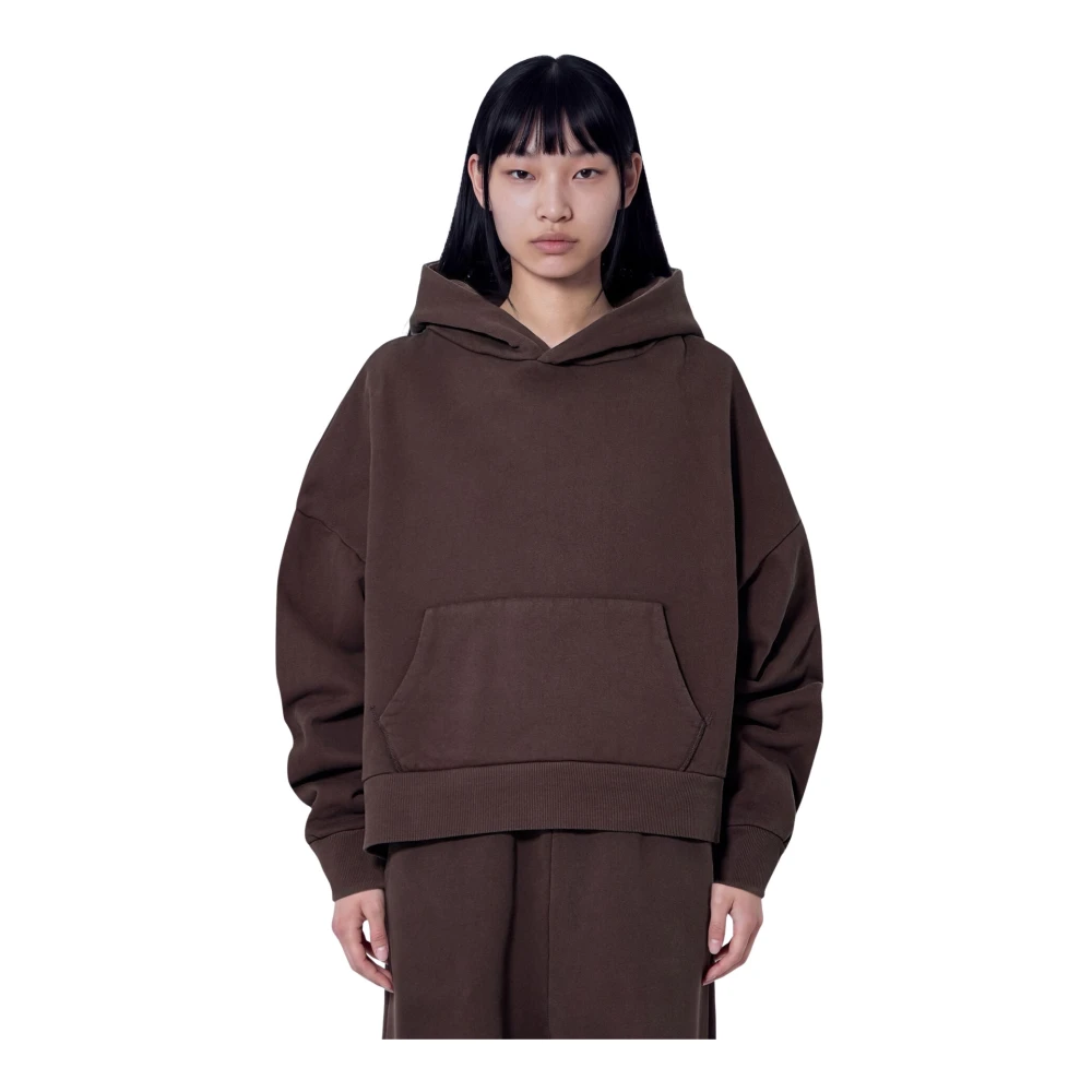 Entire Studios Heavy Hoodie - Frau Sweatshirts Brown S - Immagine 3
