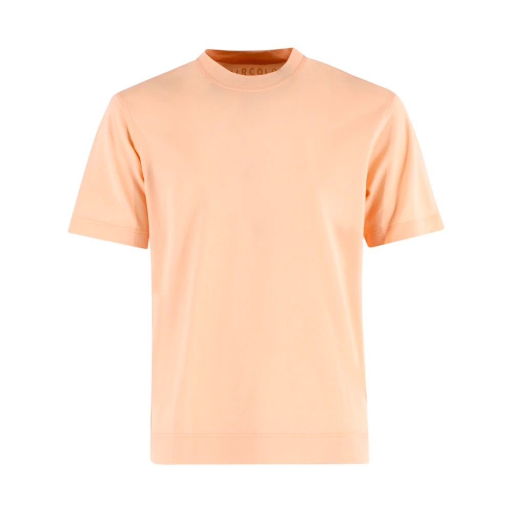 Circolo 1901 Oranje T-shirt en Polo Jersey Piquet Orange Heren