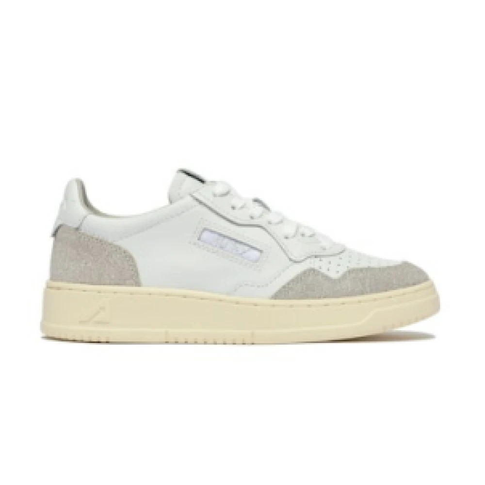 Autry Women's White Sneakers, 6 Uk, Trainers