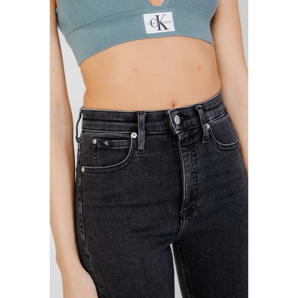 Calvin Klein Jeans Skinny Jeans voor Vrouwen Black Dames
