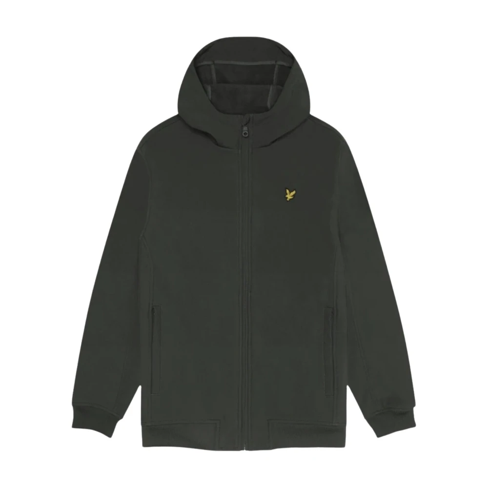Lyle & Scott Men's Gray Zip-Throughs, 2XL, Blazer