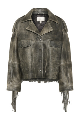 faded-black-leather-fringe-jacket