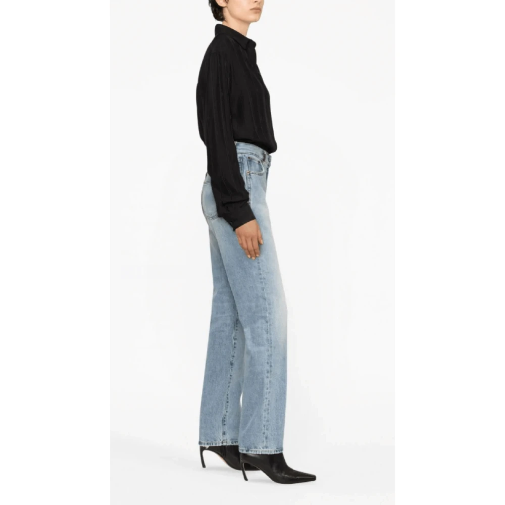 Saint Laurent Cassandre Jeans Blue Dames
