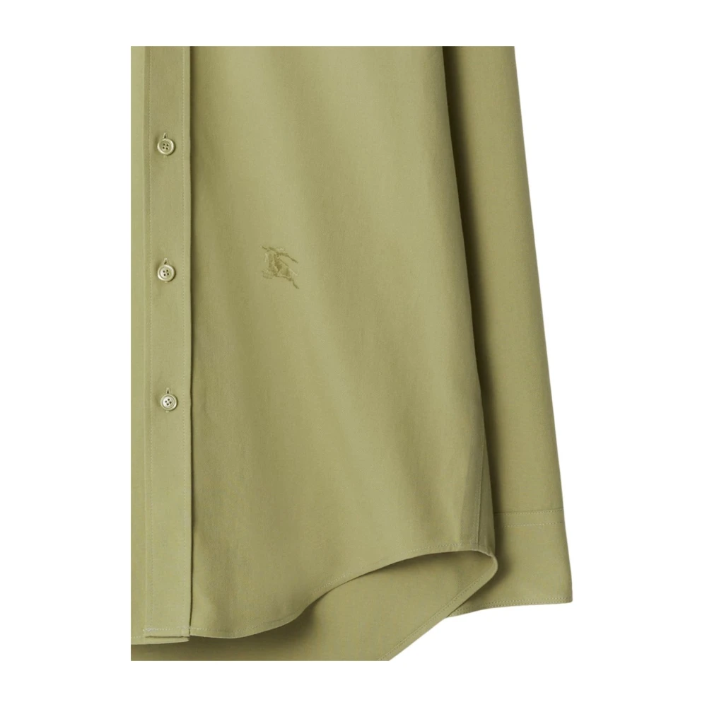 Burberry Stijlvolle Overhemden Collectie Green Heren