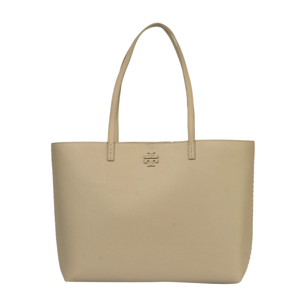 TORY BURCH McGraw Tote Tassen Collectie Beige Dames