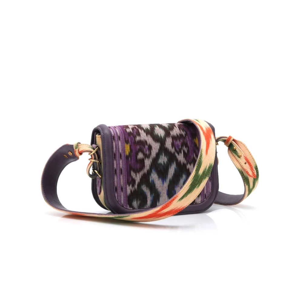 Claris Virot Mini Manon Paarse Maan Schoudertas Multicolor Dames