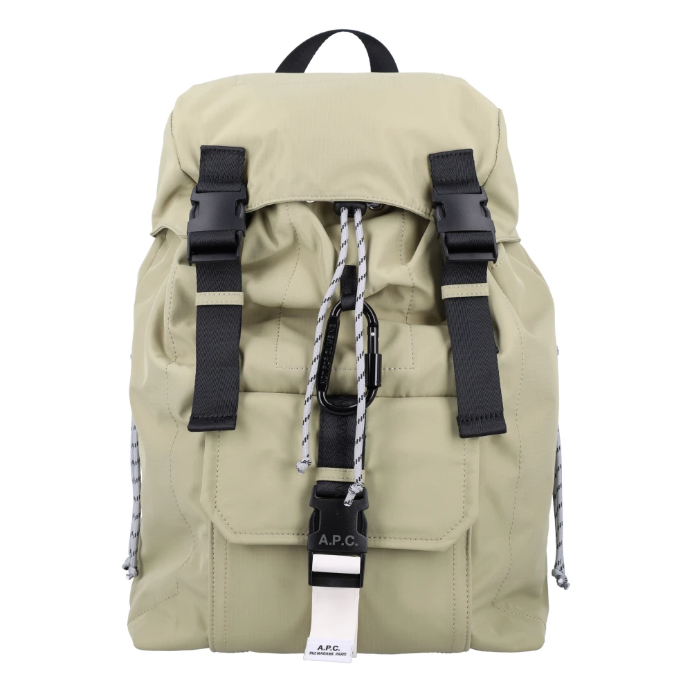 A.p.c. Khaki Trek Rugzak Handtas Beige Heren