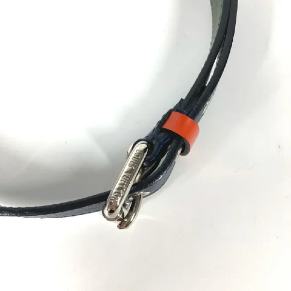 Louis Vuitton Vintage Pre-owned Leather belts Orange Dames