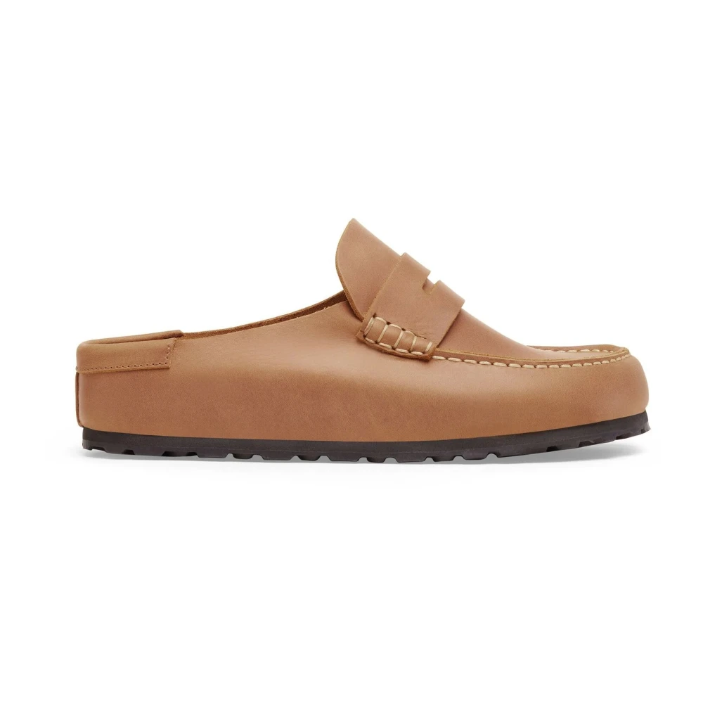 Birkenstock Brown Mules, Female, 8 Uk, Naples Wrapped Narrow Fit