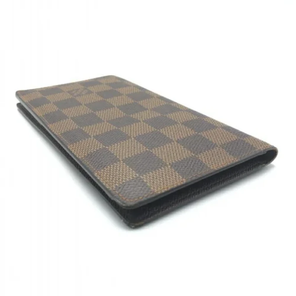 Louis Vuitton Vintage Pre-owned Canvas wallets Brown Dames