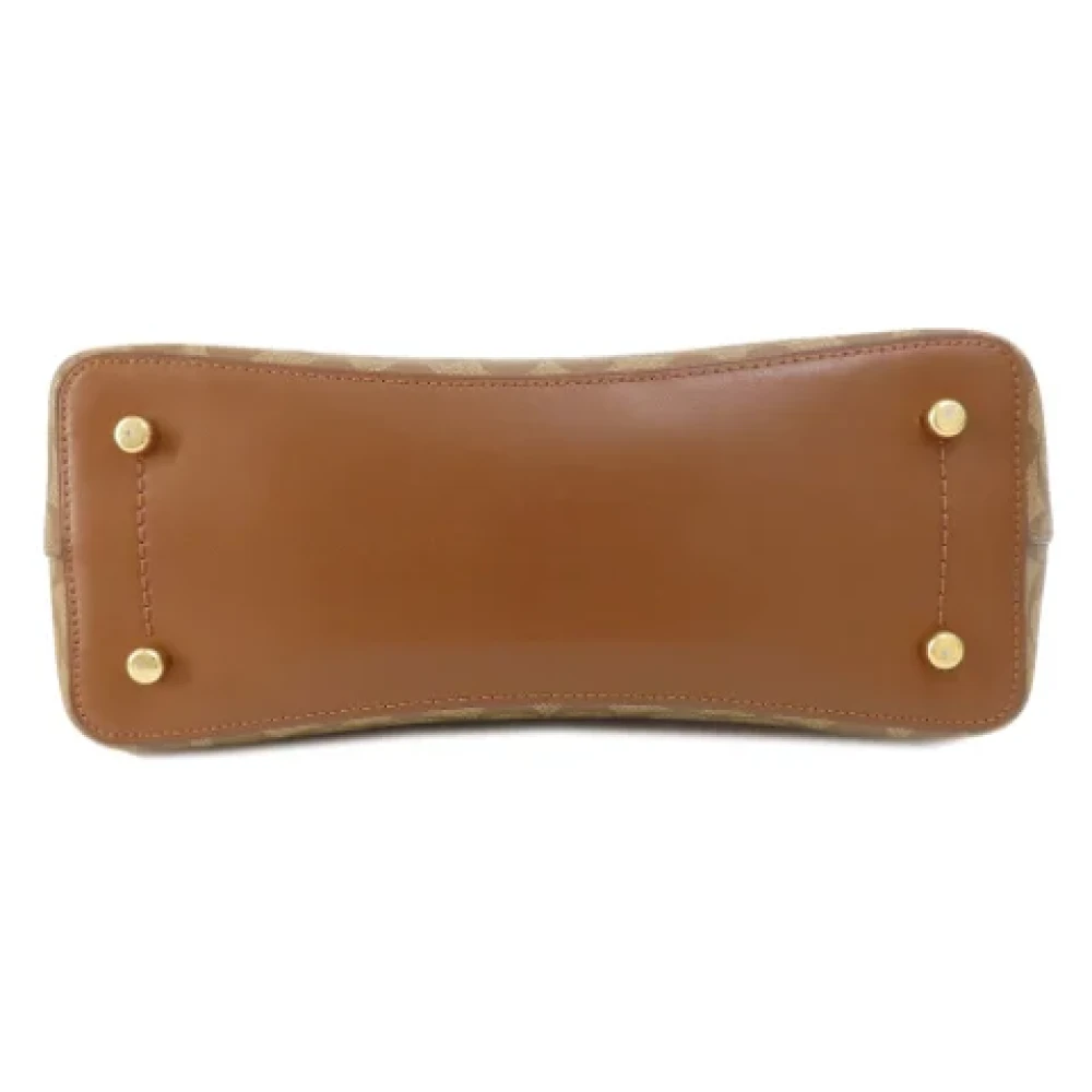 Coach Pre-owned Plastic totes Brown Dames
