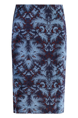 velvet-skirt-with-jacquard-motif